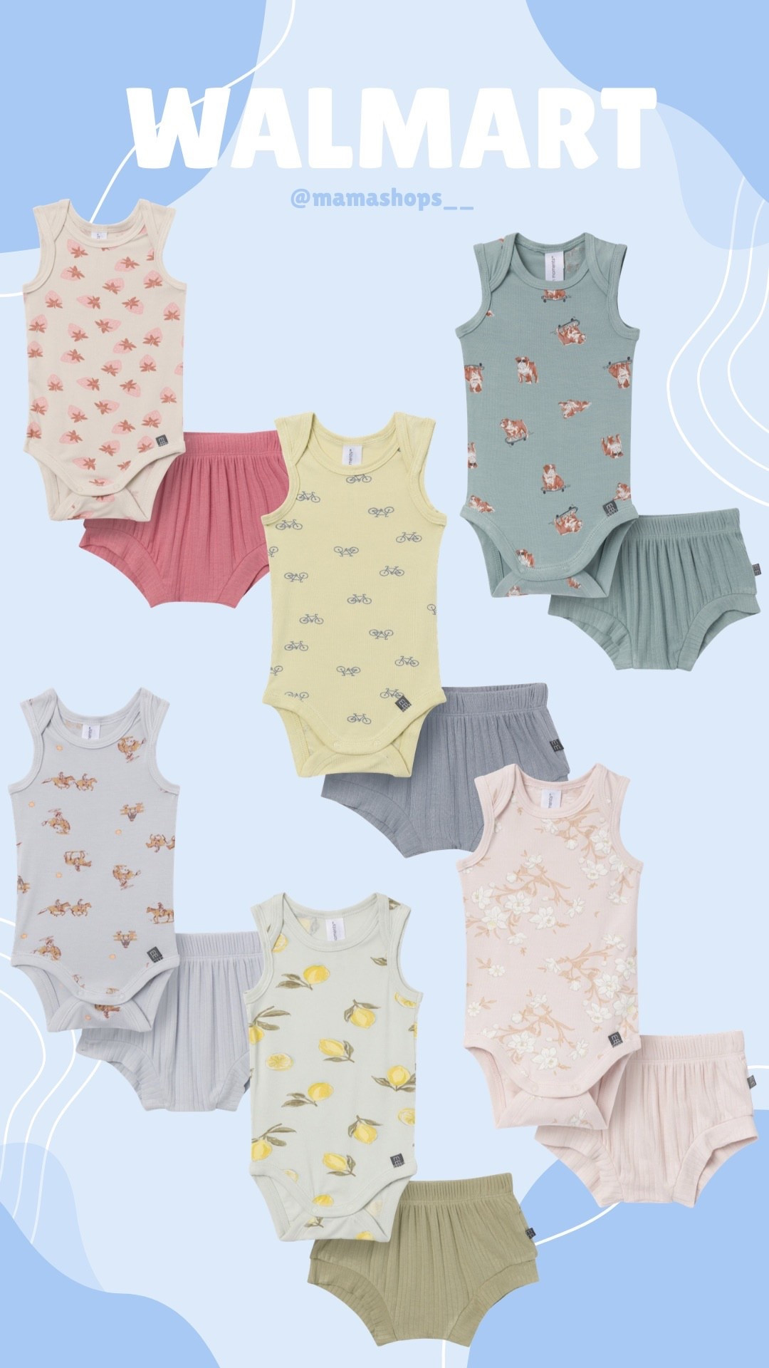 Adorable Modern Moments by Gerber Baby Neutral Viscose 2pc sets for your babies this summer, lots of options to choose from!🥰👶🏻

Find them at Walmart, linking everything here✨🔗

(ON SALE NOW!)🚨

#LTKBaby #LTKSeasonal #LTKmomlife