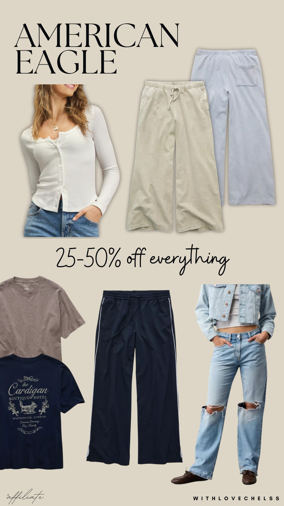 25-50% off everything, including jeans! 

 #LTKcanada #LTKwinter #LTKsale