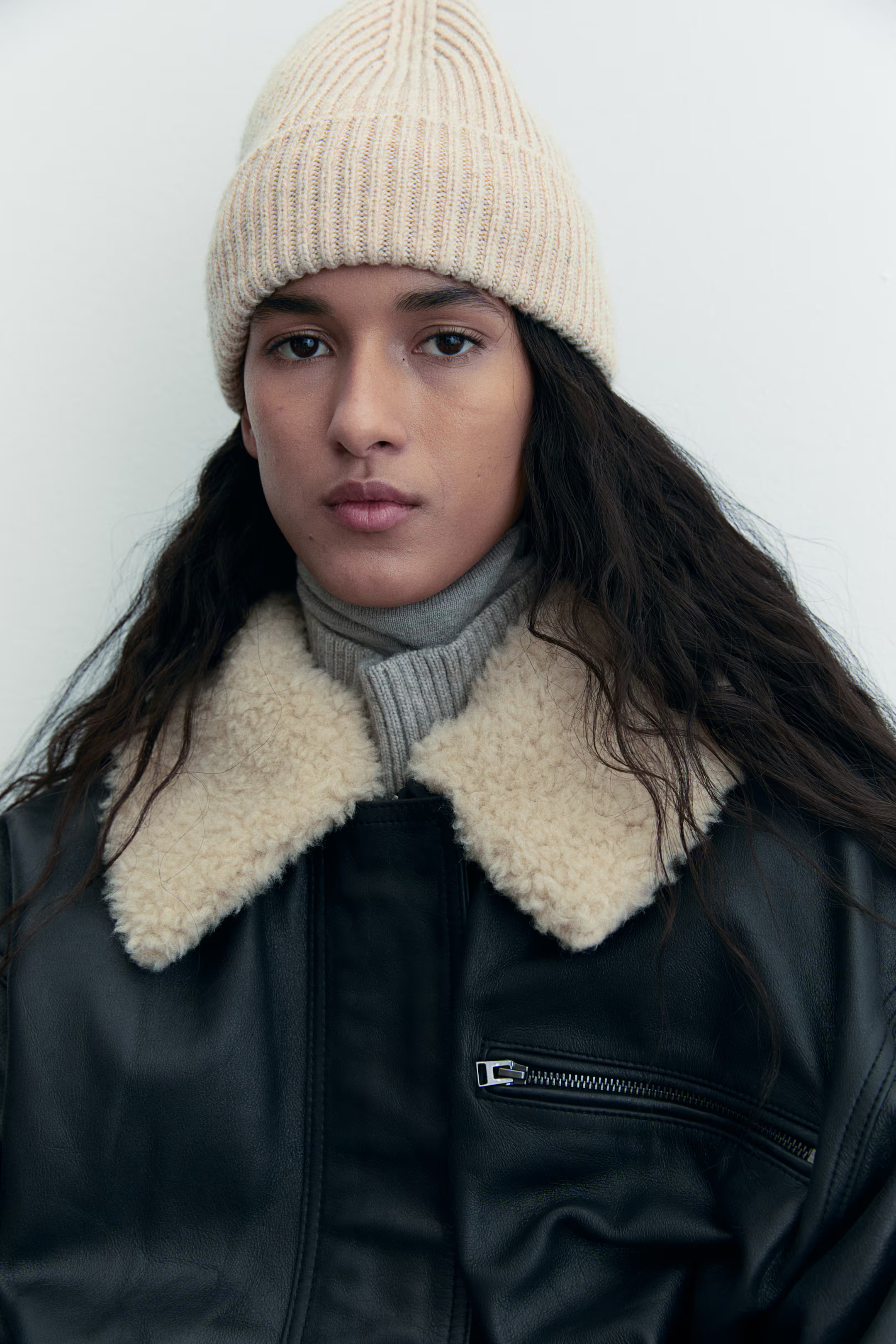 Rib-knit hat | H&M (UK, MY, IN, SG, PH, TW, HK)