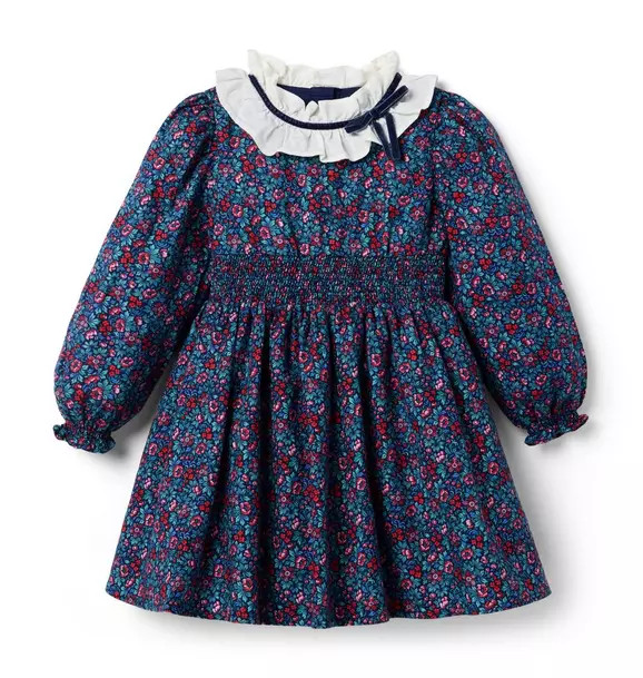 Ditsy Floral Ruffle Collar Dress | Janie and Jack