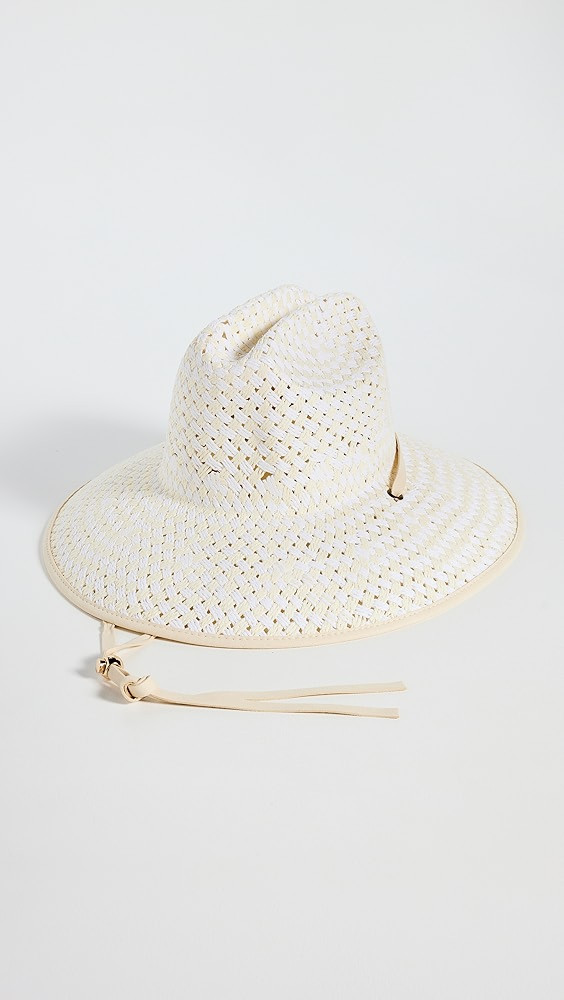 Lele Sadoughi Checkered Straw Hat | Shopbop | Shopbop