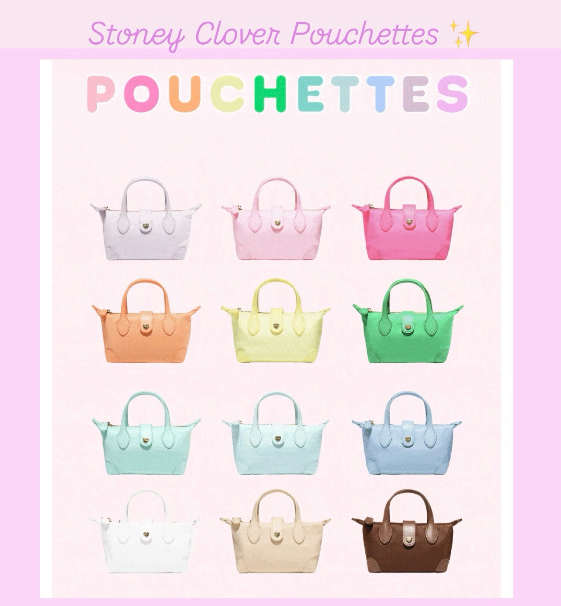 Stoney Clover Pouchettes ✨🎀

#LTKStyleTip #LTKBacktoSchool #LTKItBag