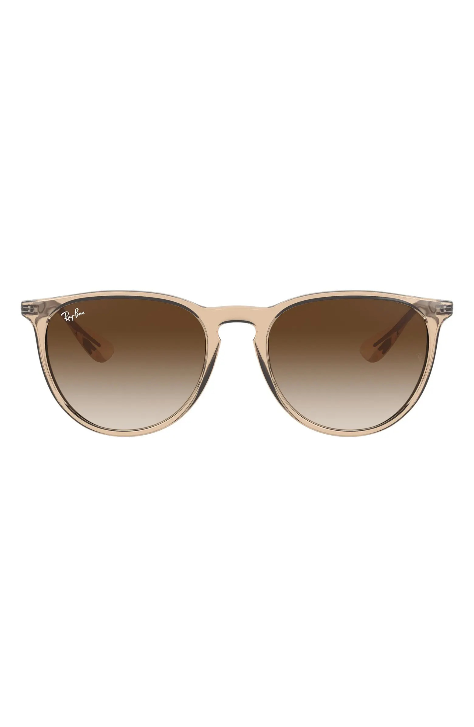Ray-Ban Erika 54mm Gradient Round Sunglasses | Nordstrom | Nordstrom