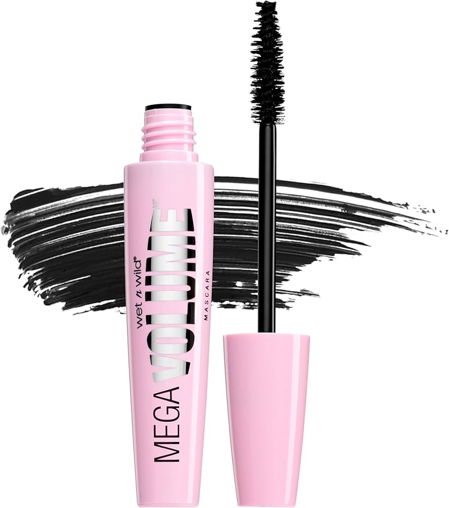 Mascara By wet n wild Mega Volume Mascara, Very Black, 0.21 Ounce | Amazon (US)