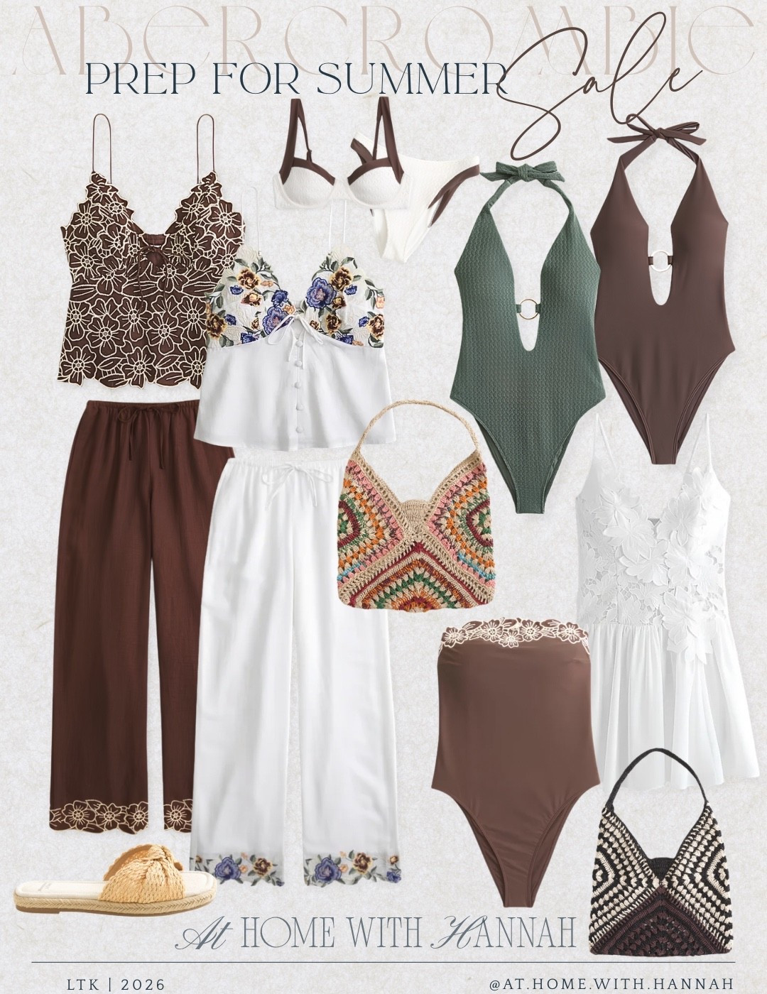 Abercrombie summer sale • vacation outfits • resort swimwear finds

@abercrombie  is having their summer sale, and these are the pieces I’d shop first for vacation, beach days, pool outfits, and warm-weather plans! Think swimwear, lightweight summer sets, crochet bags, sandals, and easy resort-style pieces that feel fun, feminine, and actually wearable for summer.

ENDS TODAY!! ✨

If you’re shopping for:
* Abercrombie summer sale
* Abercrombie vacation outfits
* Abercrombie swimwear
* Abercrombie resort wear
* beach trip outfits
* summer vacation outfits
* crochet beach bags
* pool day outfits
* cruise outfits
* summer sale finds





••
Abercrombie summer sale • Abercrombie sale finds • Abercrombie vacation outfits • Abercrombie swimwear • Abercrombie resort wear • summer vacation outfits • beach trip outfits • crochet beach bag • floral swimwear • halter one piece swimsuit • pool day outfit • cruise outfits women • tropical vacation style • summer sale finds • ltk summer sale

#abercrombiesale #abercrombiestyle #summervacationoutfits #resortwearfinds #beachtripoutfits
#ltkstyle #ltkfinds #ltksale

#LTKSaleAlert #LTKSeasonal #LTKSwim
