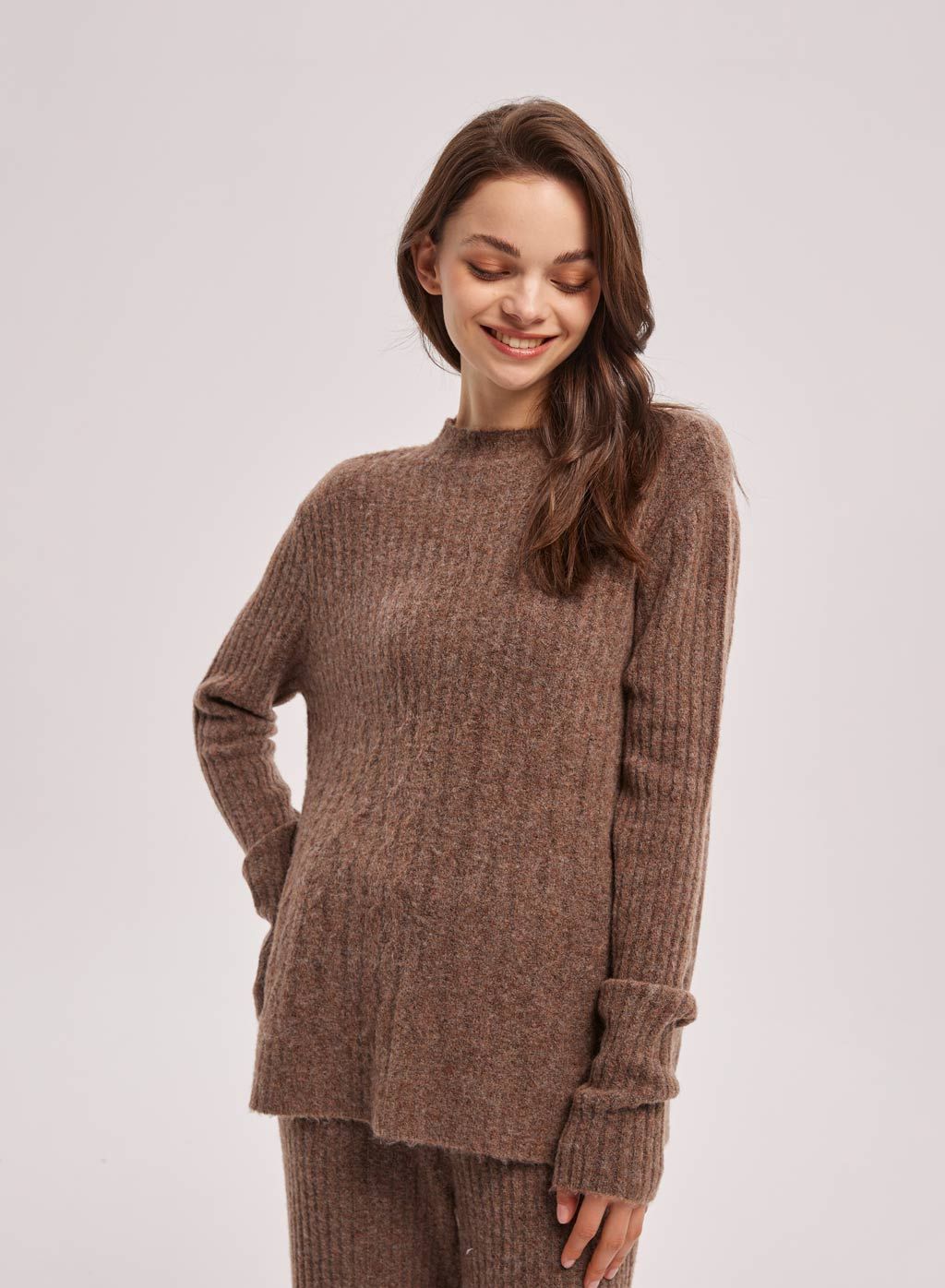 Relaxed Rib Knit Sweater | NAP Loungewear