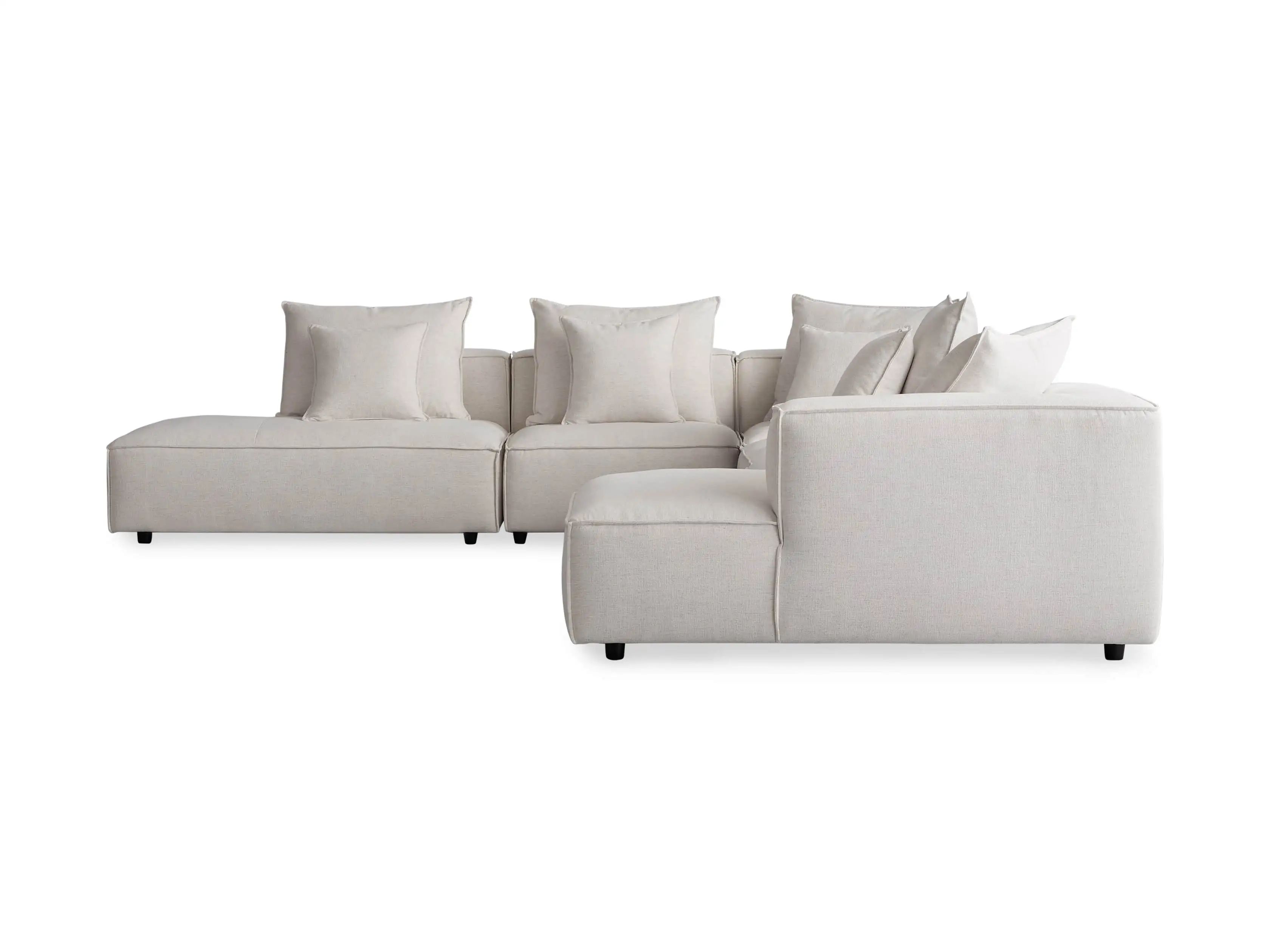 Coburn Six Piece Bumper Sectional with Chaise | Arhaus