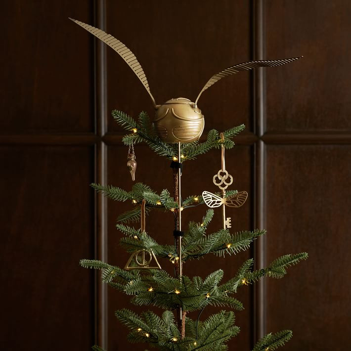 Harry Potter™ Golden Snitch™ Tree Topper | Pottery Barn Teen