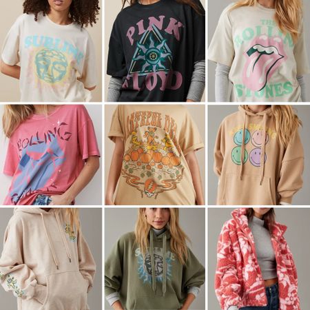 Graphic Tees and Hoodies currently under $15! 