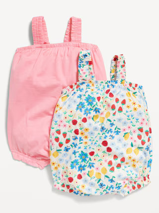 Sleeveless One-Piece Romper 2-Pack for Baby | Old Navy (US)