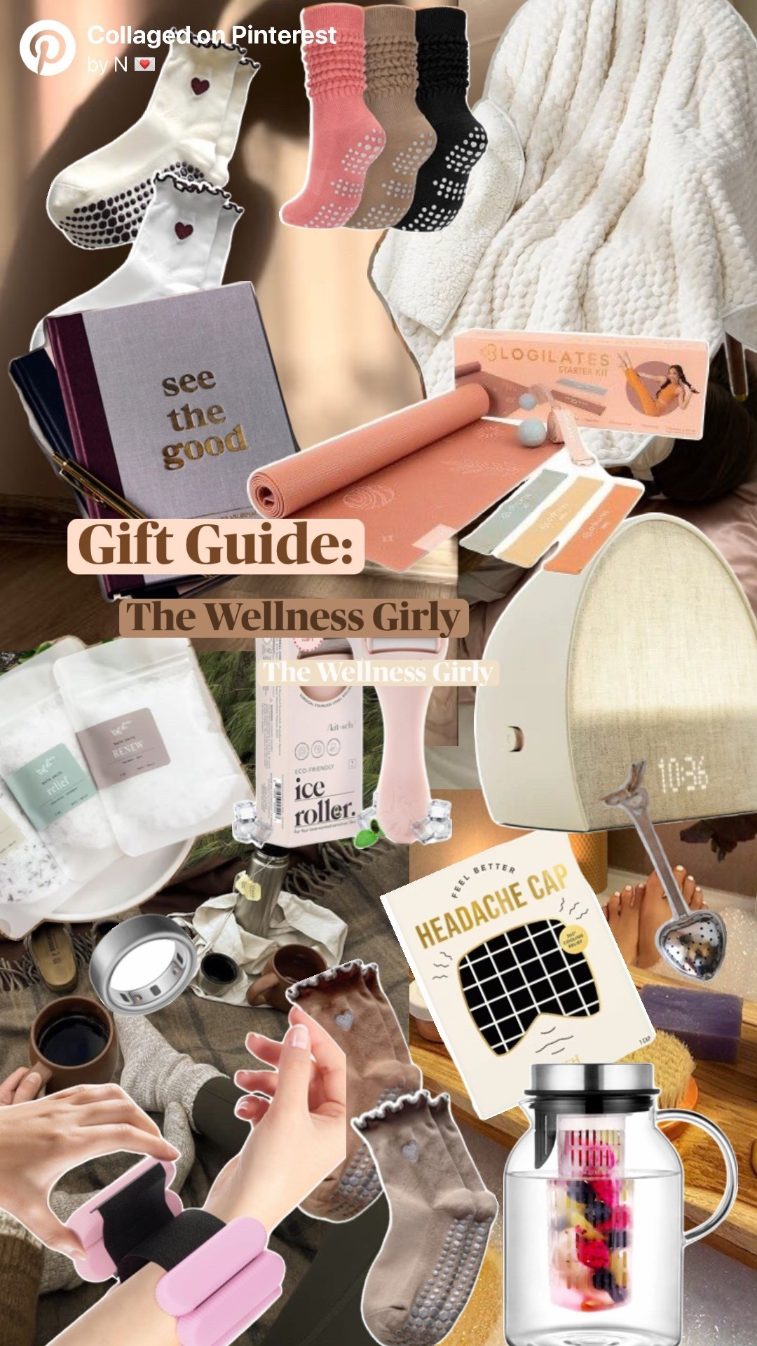 Wellness Girly Gift Guide! Perfect for the girlfriend in your life that has her shit together or thinks she does. 

#LTKCyberWeek #LTKActive #LTKGiftGuide