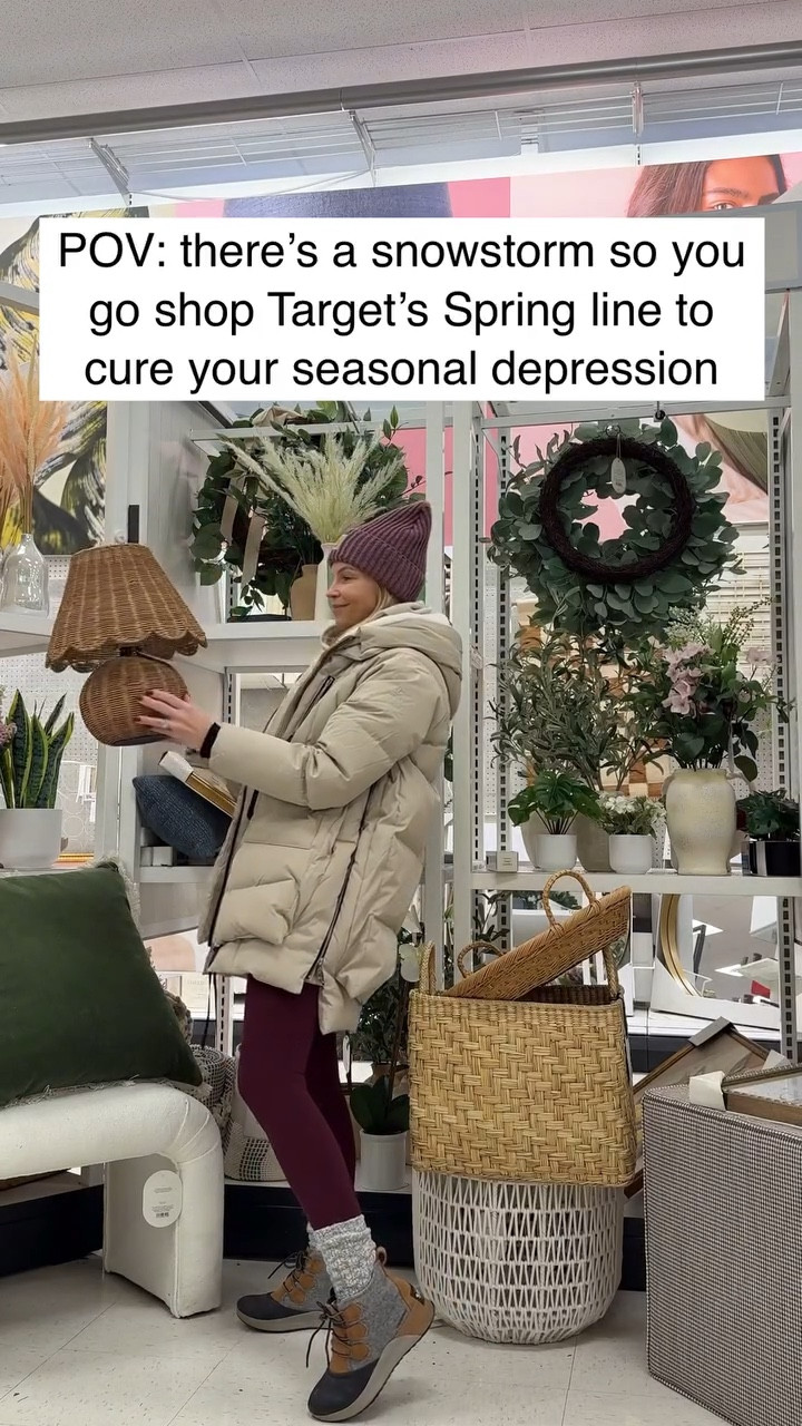“Oh that’s cute!” 🤎🌿 

The whole city was hunkered down at home for this snow storm this past weekend and I’m out here shopping at Target 🤭🤷🏼‍♀️Anyone else do a little retail therapy when they get stressed & seasonally depressed? 

#LTKHome #LTKFindsUnder100 #LTKSeasonal