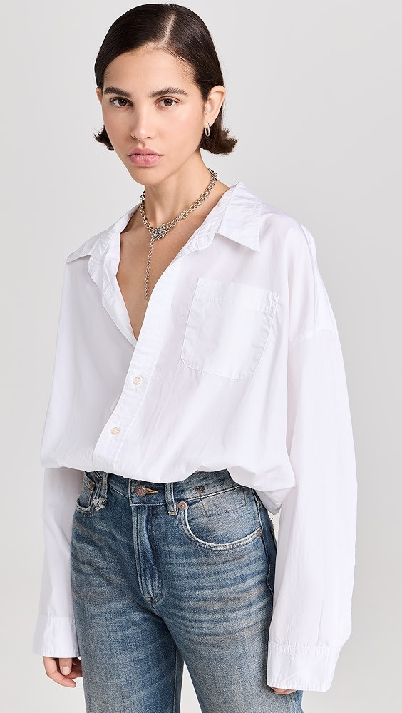R13 Crossover Bubble Shirt | Shopbop | Shopbop