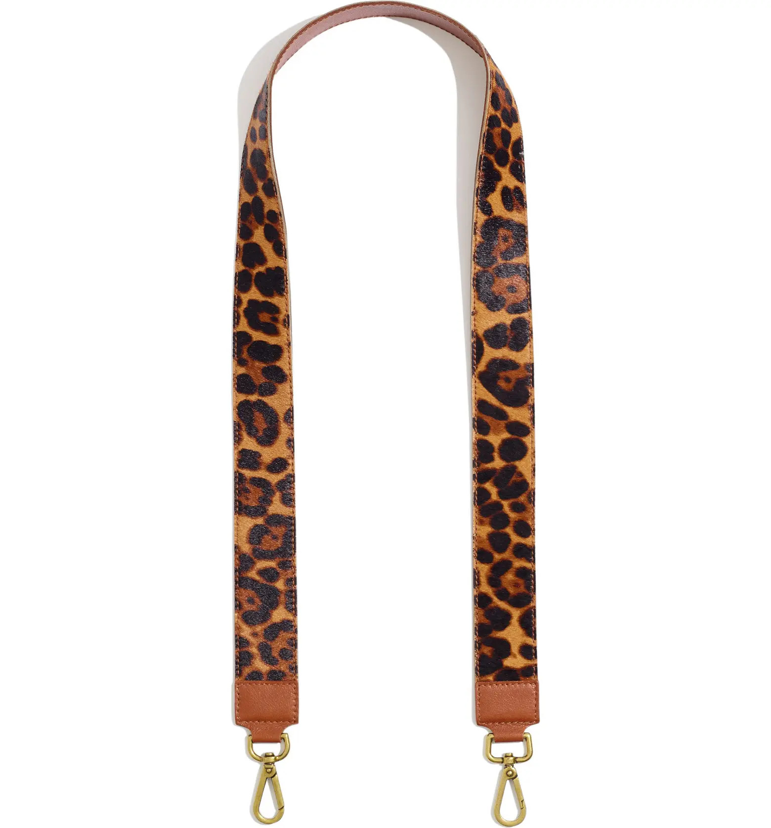 Madewell The Crossbody Bag Strap: Leopard Calf Hair Edition | Nordstrom | Nordstrom