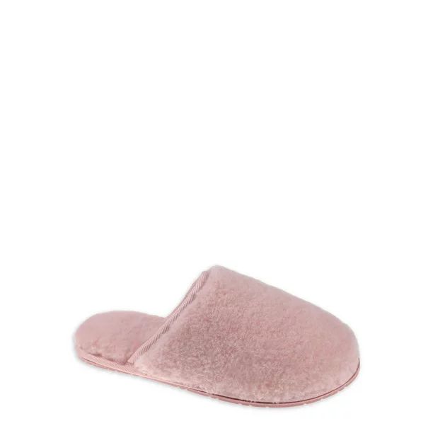 Secret Treasures - Secret Treasures Fluffy Scuff Slippers (Women's) - Walmart.com | Walmart (US)