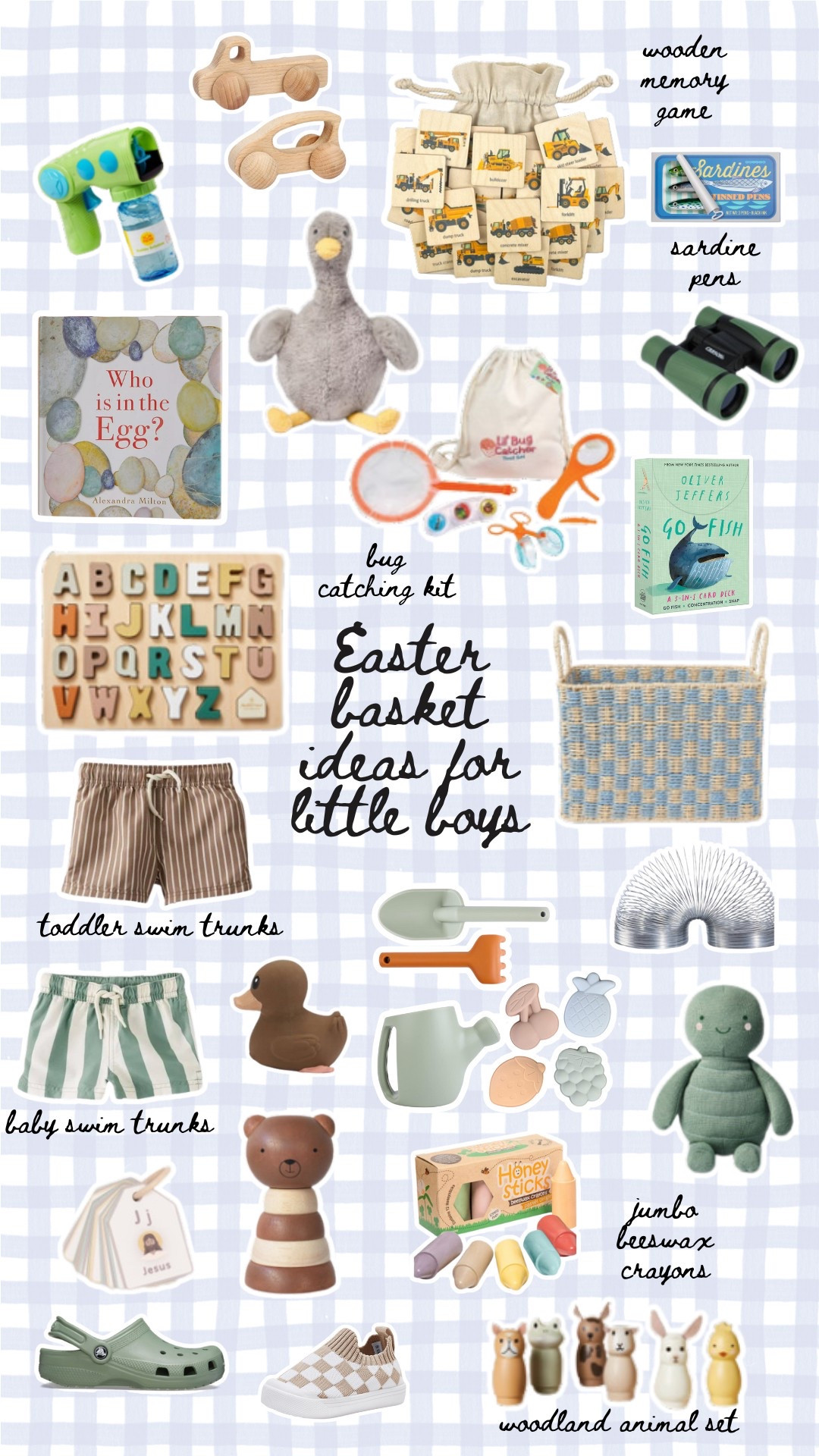 Easter Basket ideas for the lil guys 🐰