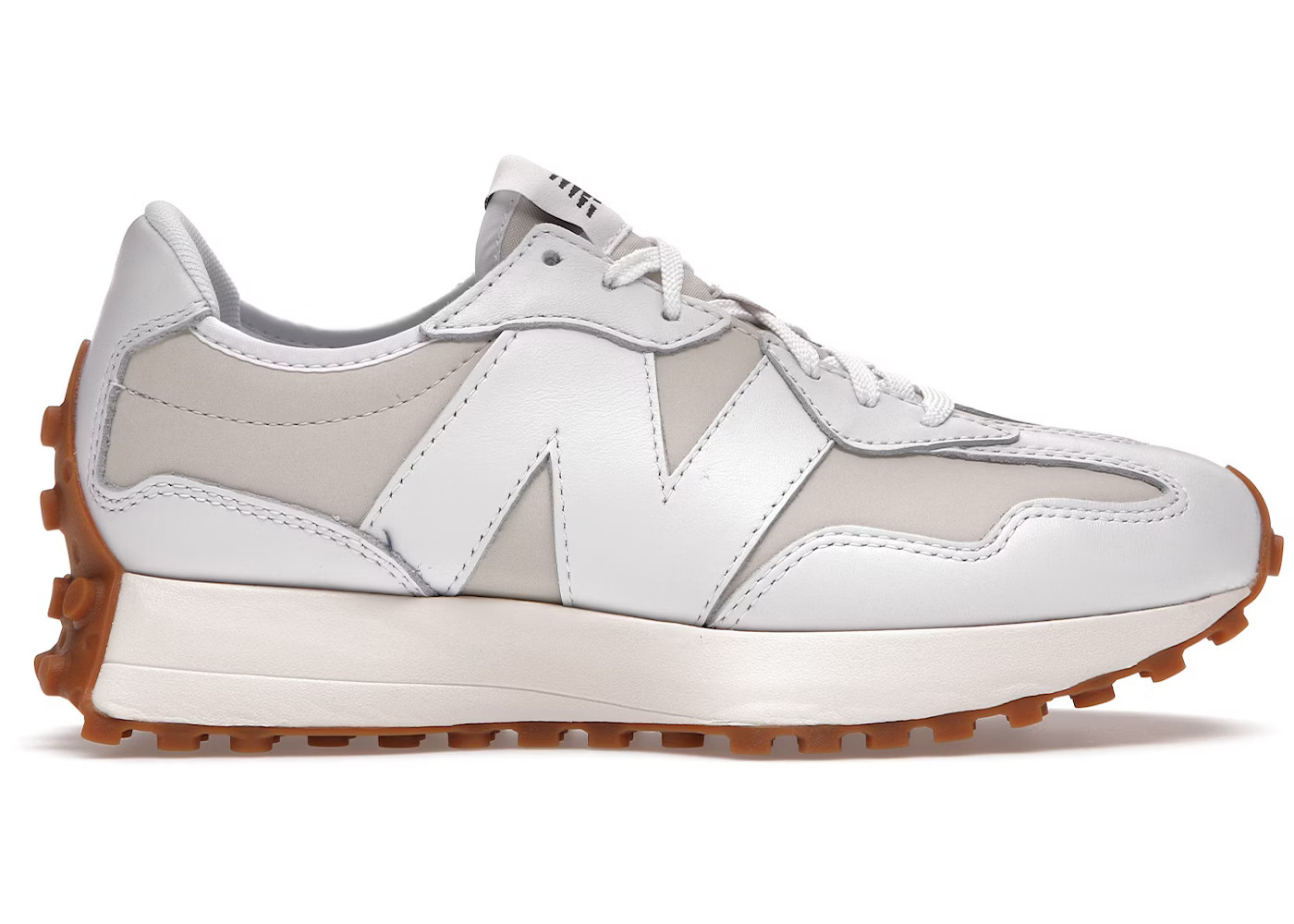 New Balance 327 White Moonbeam Gum (W) | StockX