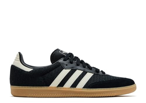 adidas Samba OG Men's Shoes, Core Black/Cream White/Magic Beige, Size 5 | Amazon (US)