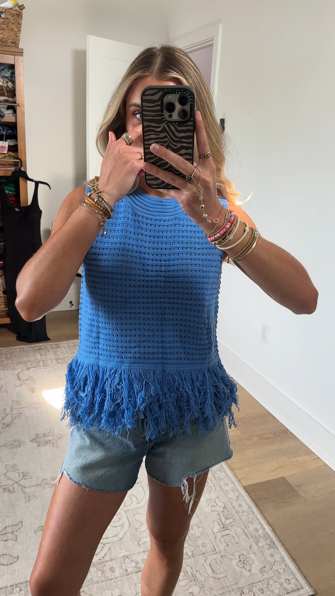 Amazon size small Saodimallsu Womens Crochet Crop Tank Tops Sleeveless Fringe Crew Neck Trendy Boho Knit Summer Sweater Vest

#LTKootd #LTKSaleAlert #LTKSeasonal