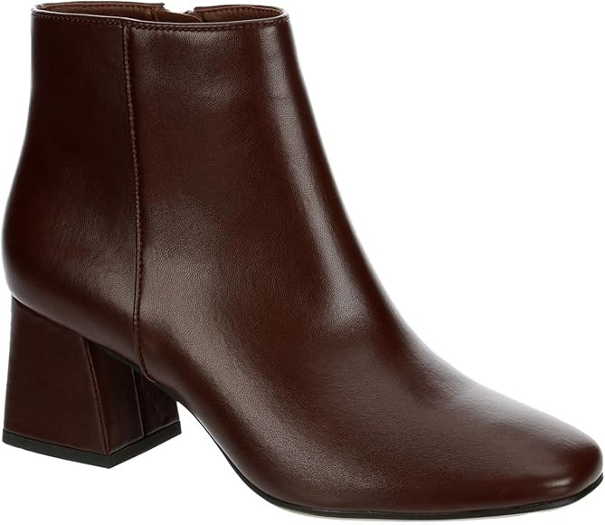 Michael By Michael Shannon Hope - Women's Faux Leather Zip-up Dress Ankle Boot | Amazon (US)