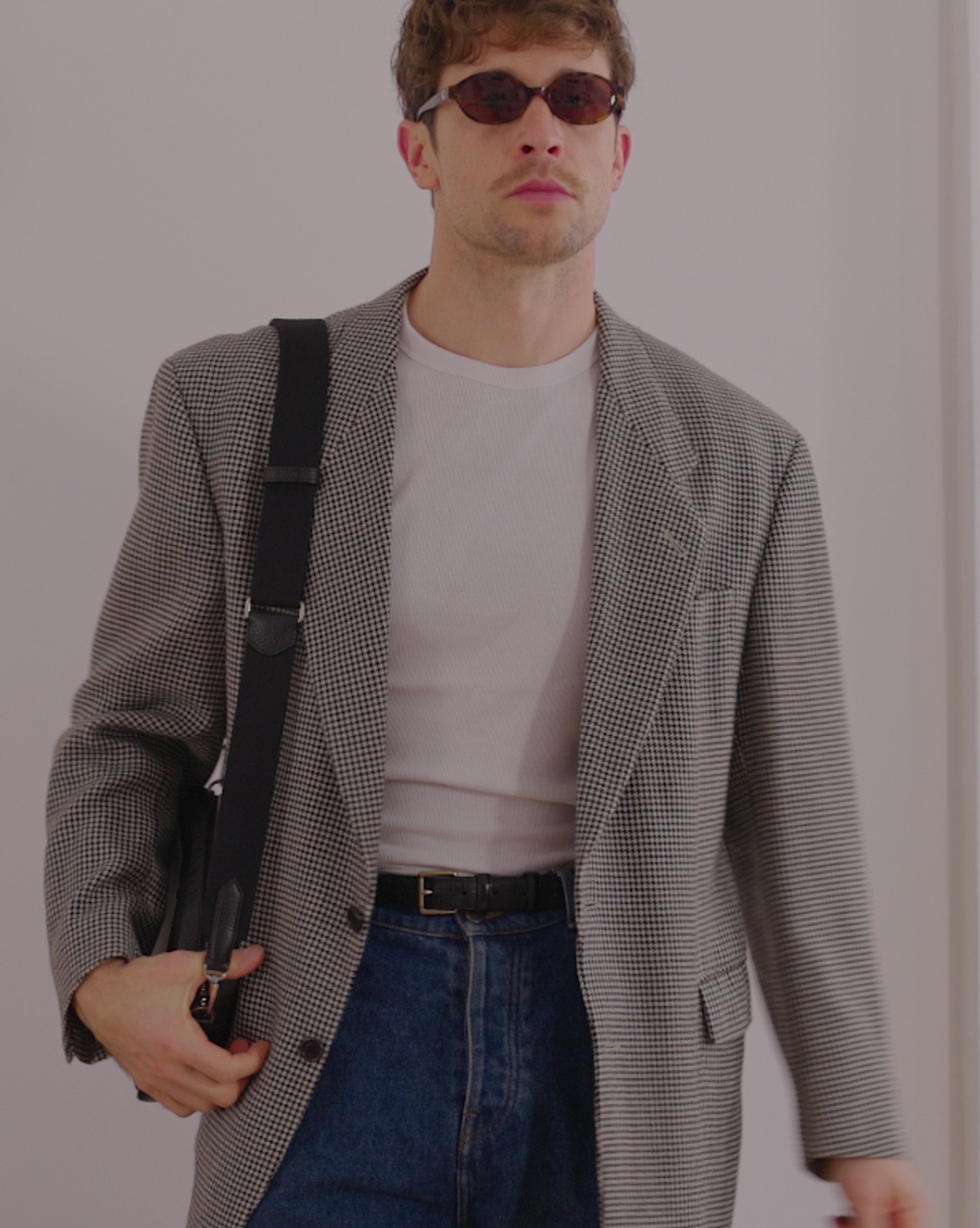 Spring layering with cashmere / wool blazer. Outfit inspired by the JFK jr. series. YouTube video for spring style 90s inspired outfit is live on my YouTube channel . 

#LTKdeutschland #LTKdeutschland #LTKeurope #LTKspring