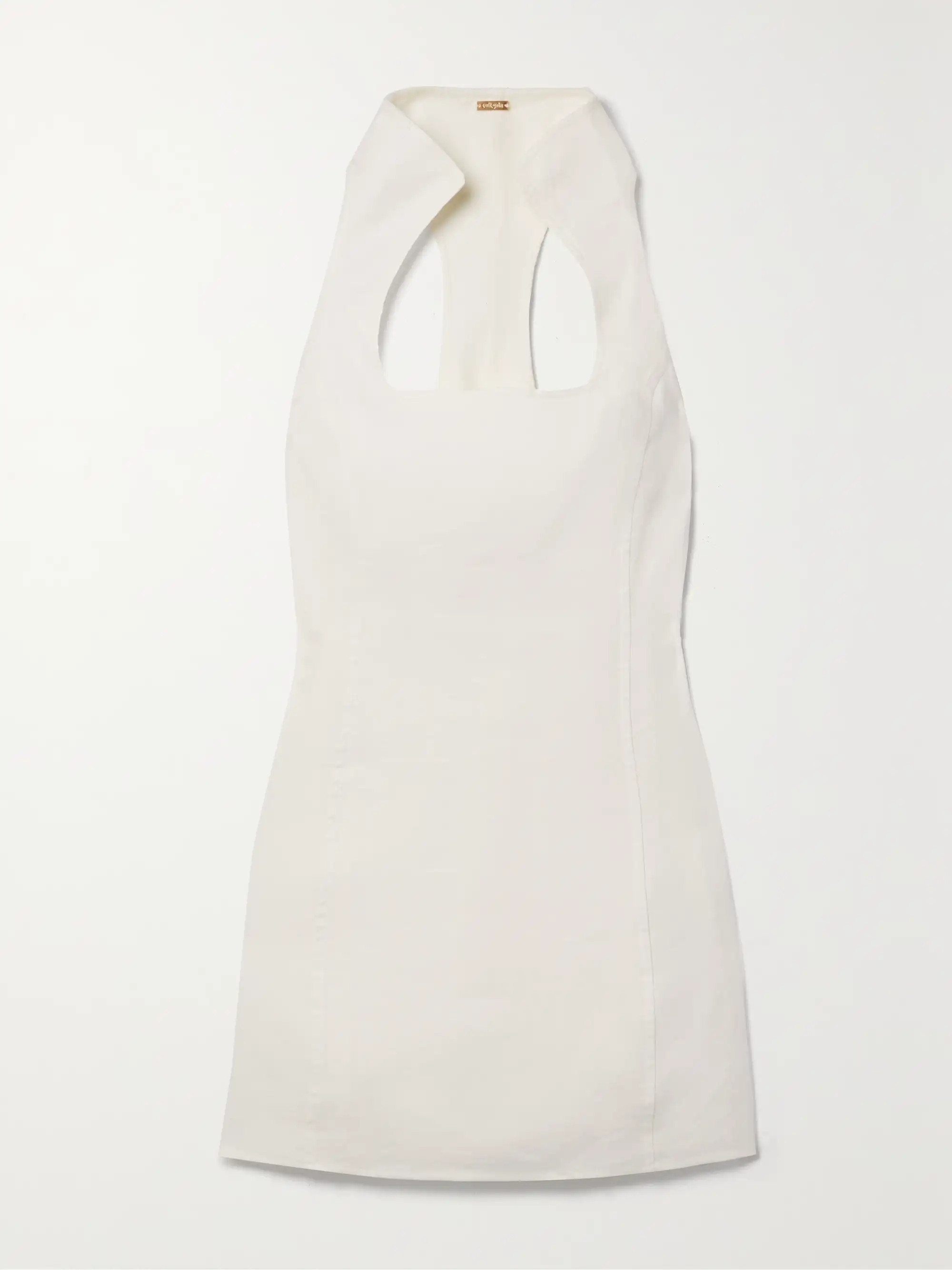 Akaia linen-blend mini dress | NET-A-PORTER (US)