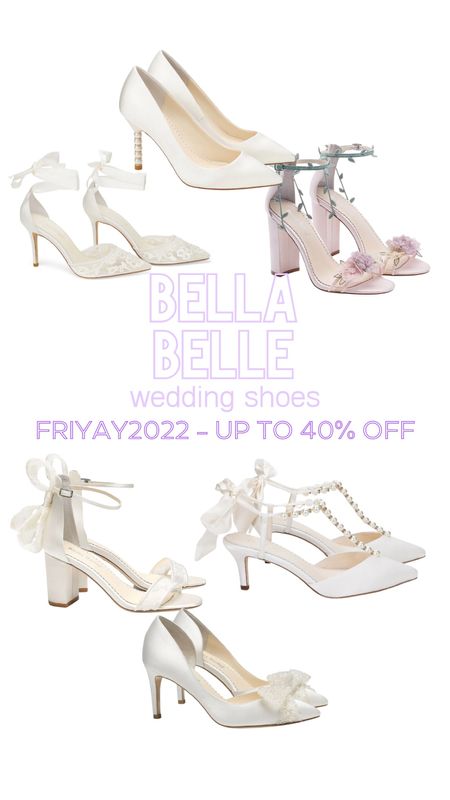 The most comfortable wedding shoes from Bella Belle shoes 🤍💍 Black Friday sale for brides! 

#LTKwedding #LTKGiftGuide #LTKsalealert