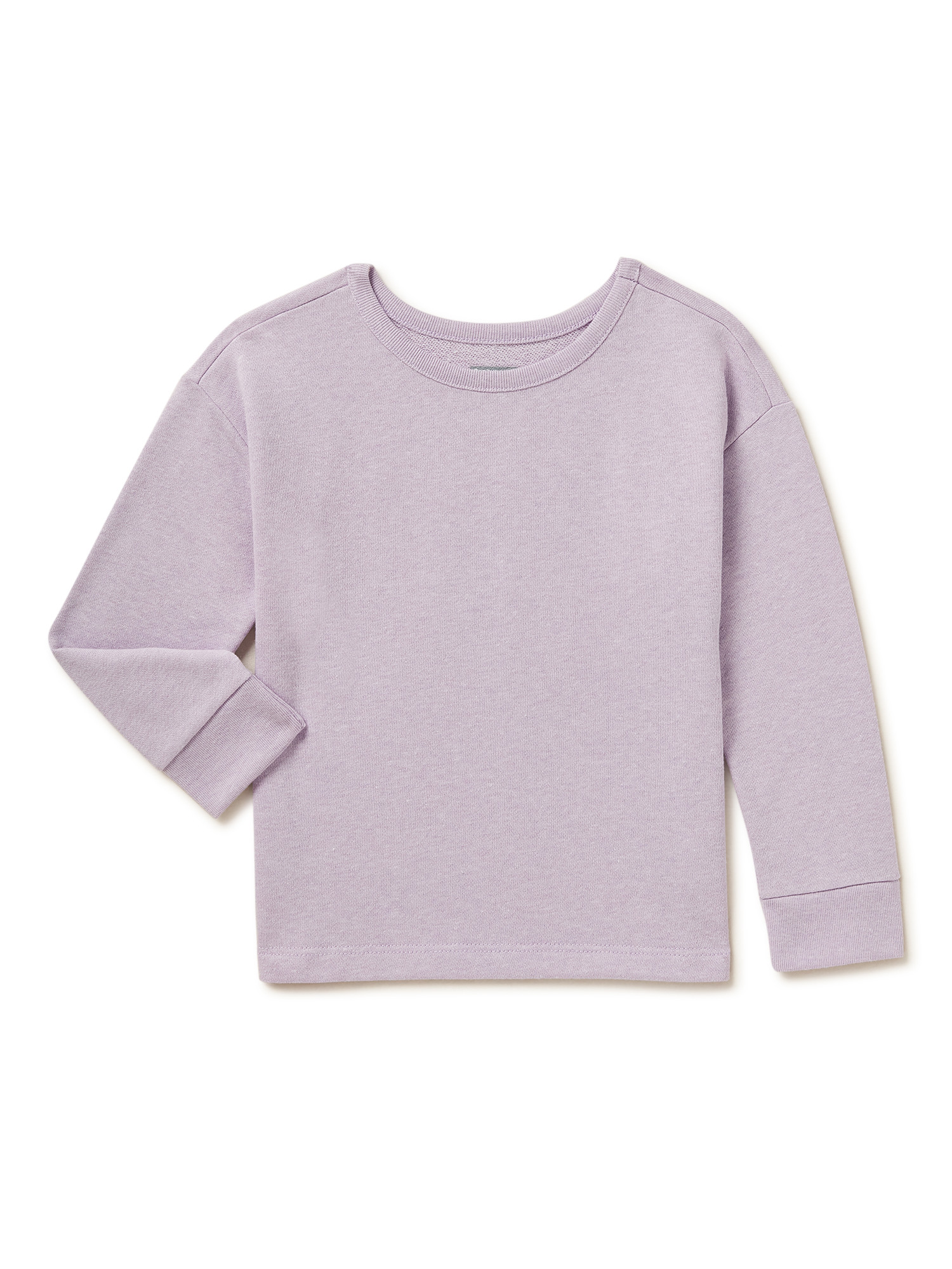 Garanimals Toddler Girls Long Sleeve Solid Top, Sizes 12 Months-5T | Walmart (US)