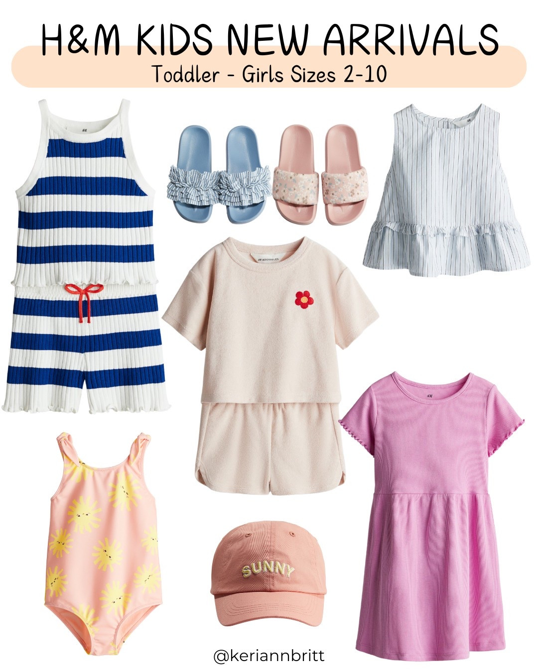 H&M Kids New Arrivals - Girls

Toddler girl outfit / girls spring clothes / girls summer clothes / aesthetic kids clothing / colorful kids clothes / kids swimwear / toddler bathing suit / girls swim / summer sandals 

#LTKKids #LTKBaby #LTKSeasonal