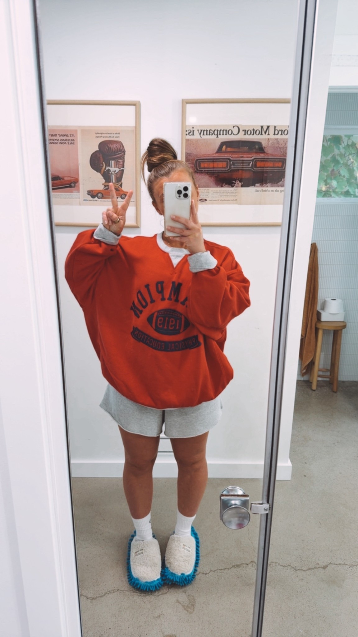 a classic, retro sweatshirt ❤️ wearing an xl in the championship crewneck 

#LTKStyleTip #LTKMidsize #LTKFindsUnder50