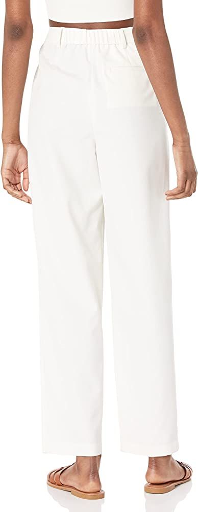 The Drop Women's Dylan Pleated Straight Pant | Amazon (US)
