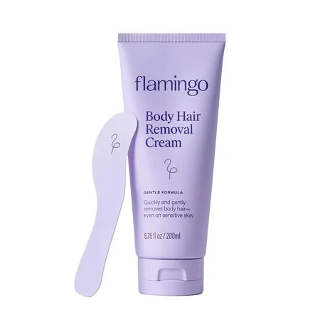 Flamingo Women's Gentle & Painless Body Hair Removal Cream, 6.76 fl oz Tube | Walmart (US)