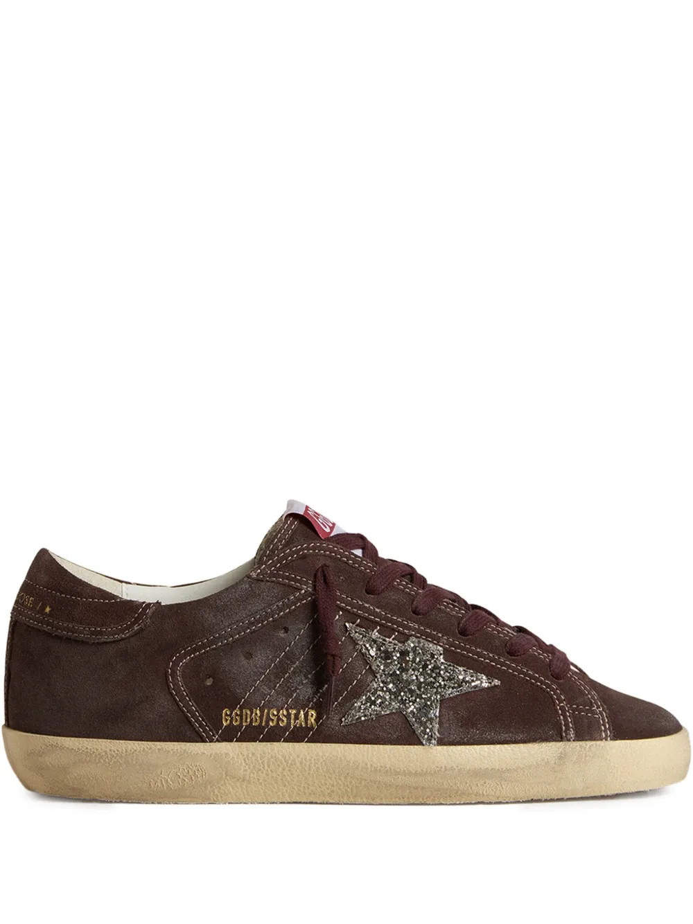 Golden Goose Super Star glitter-star Embellished Sneakers | Brown | FARFETCH CA | Farfetch Global