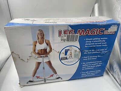 Leg Magic Exerciser Fitness Leg Workout Thigh Glider Machine In Box | eBay US