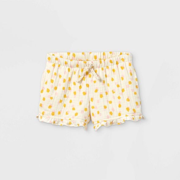 Toddler Girls' Ruffle Pull-On Shorts - Cat & Jack™ | Target