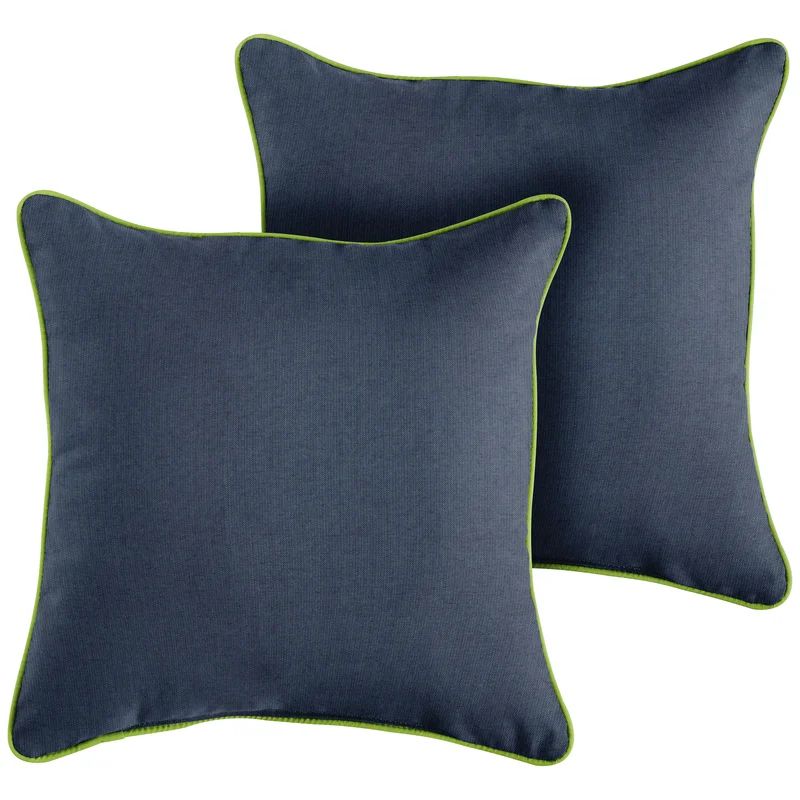 Penitas Sunbrella® Indoor/Outdoor Throw Pillow (Set of 2) | Wayfair North America
