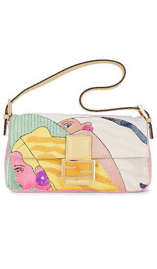 Fendi 1997 Beaded Baguette Shoulder Bag in Multi | Revolve Clothing (Global)