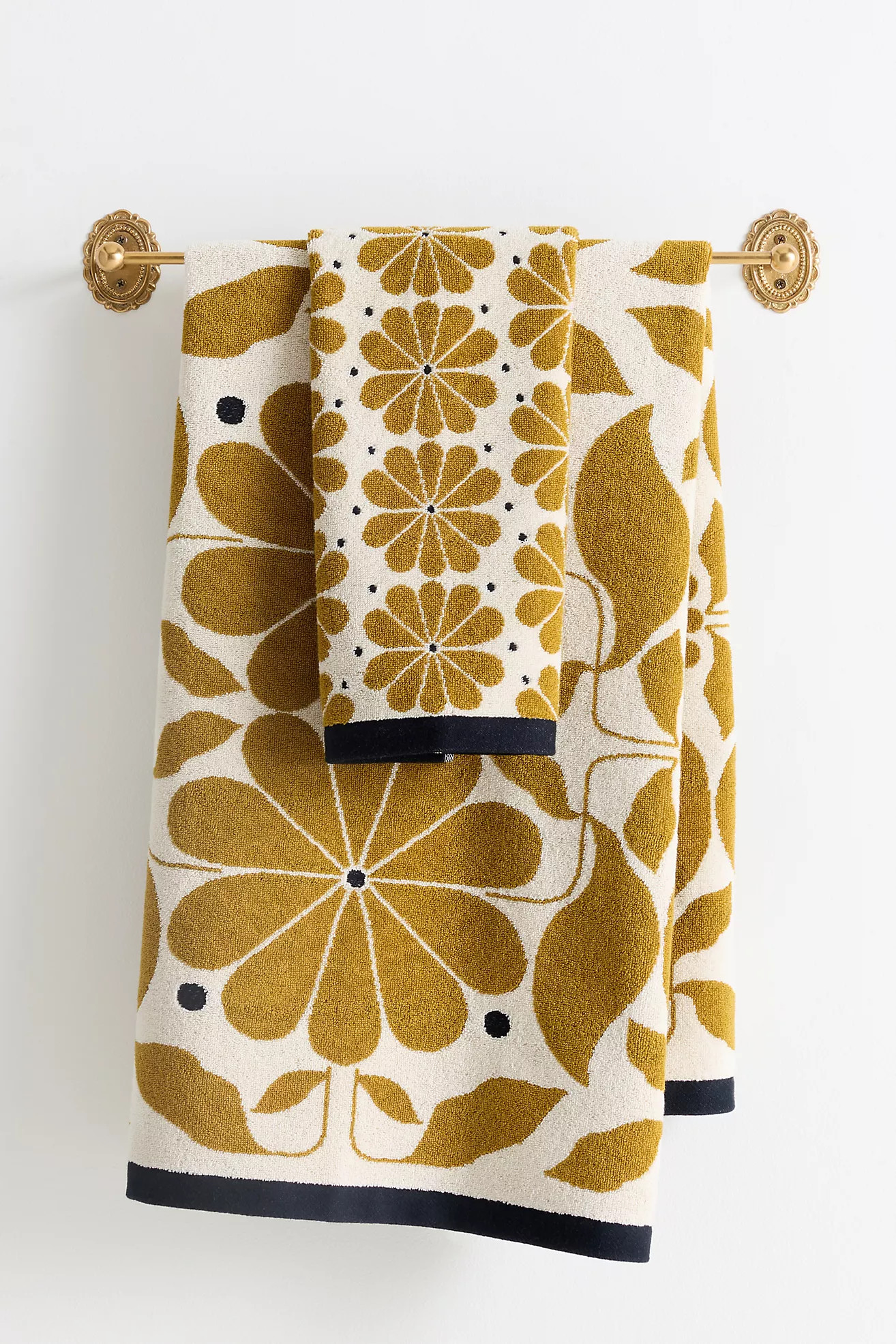 McKenzie Parrott Cotton Woven Towel Collection | Anthropologie (US)