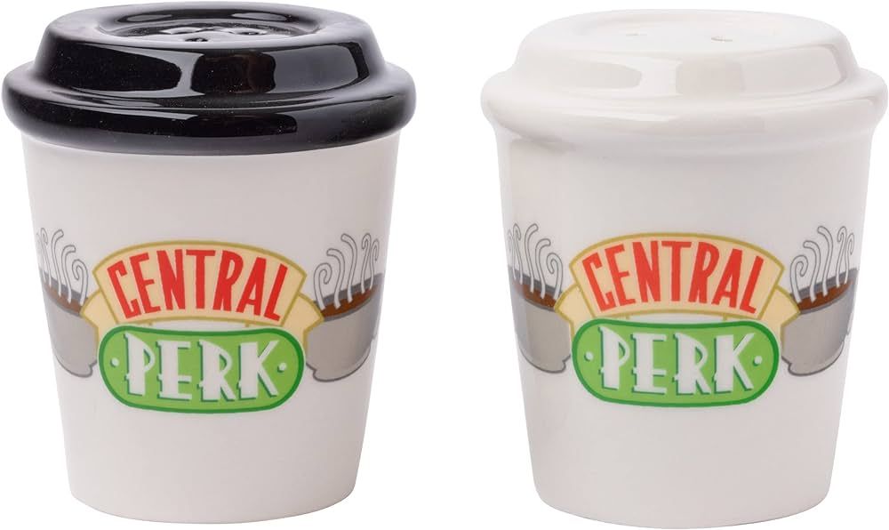 Silver Buffalo Friends Central Perk to-Go Cups Ceramic Salt and Pepper Shaker | Amazon (CA)
