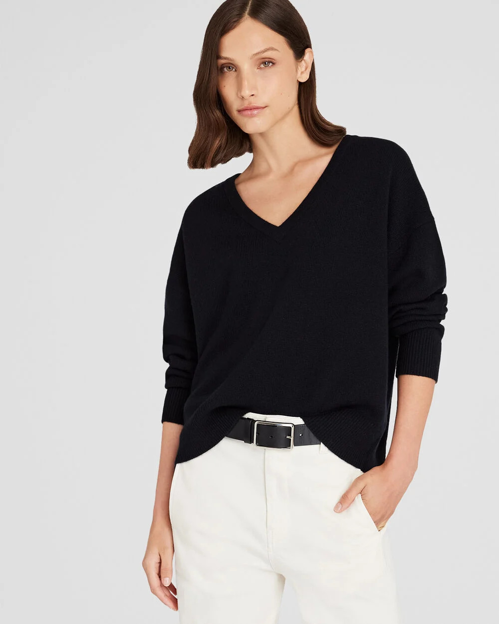 Cashmere V-Neck Sweater | Club Monaco (Global)