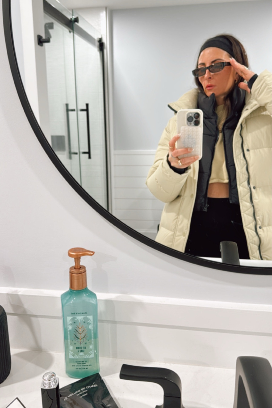 Wearing Aritzia Super Puff, H&M Cropped Vest, Yellow The Label Cropped Sweatshirt, Vintage Dolce Gabbana Sunglasses, Lululemon Leggings, Amazon Headband

#LTKActive #LTKU #LTKSeasonal