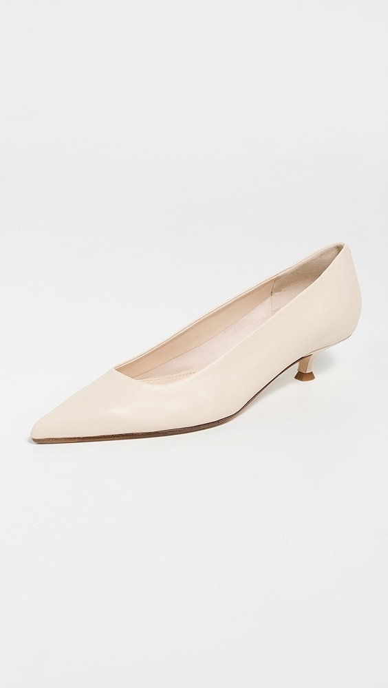 Cari Nappa Leather Creamy Heels | Shopbop