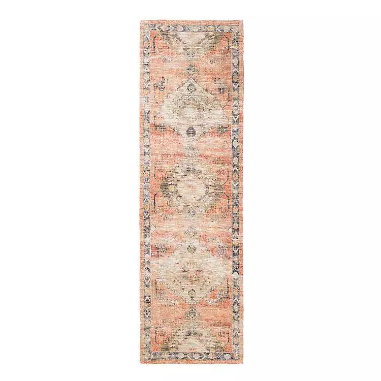 Kamila Faded Medallion Runner | Kirkland's Home