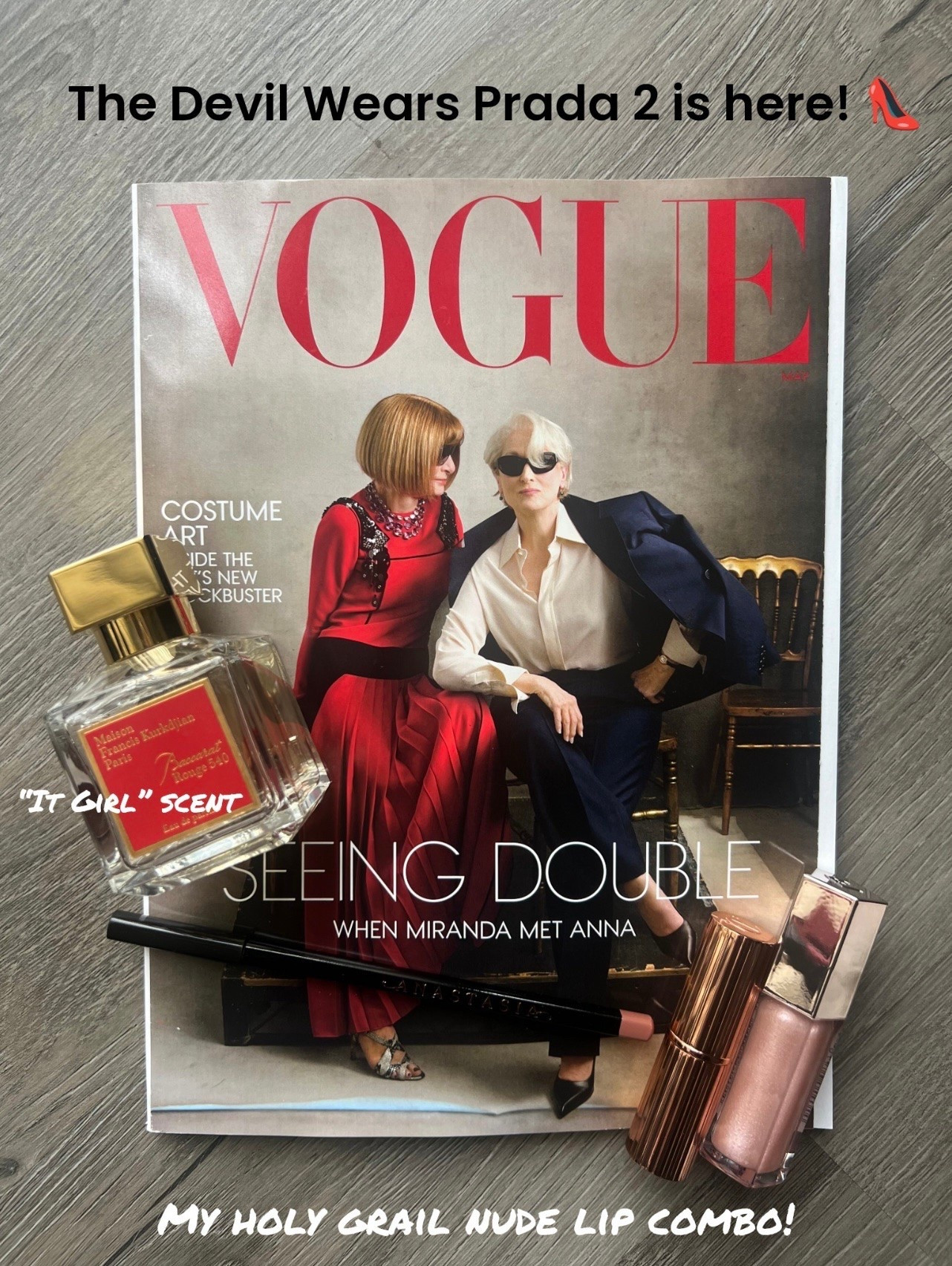 The Devil Wears Prada 2 is finally here!!👠 As a  girlie who loves fashion and beauty, sharing my holy grail nude lip combo with you girls. It’s so flattering on everyone IMO! Also I love this “It Girl” scent! It’s a splurge for sure. If you want a  similar scent that is budget friendly I linked that too. It’s really good too and always sells out! @Sephora  #LaidbackLuxeLife

Shades:
✨Lip liner ‘Deep Taupe’
✨Lipstick ‘KIM KW’
✨Lipgloss ‘$weetmouth’

Hey Beautiful! Feel free to comment on this post if you have any questions! 🫶🏽

Follow me for more fashion finds, beauty faves, lifestyle, home decor, sales and more! So glad you’re here!! XO, Karma

#LTKootd #LTKBeauty #LTKOver40