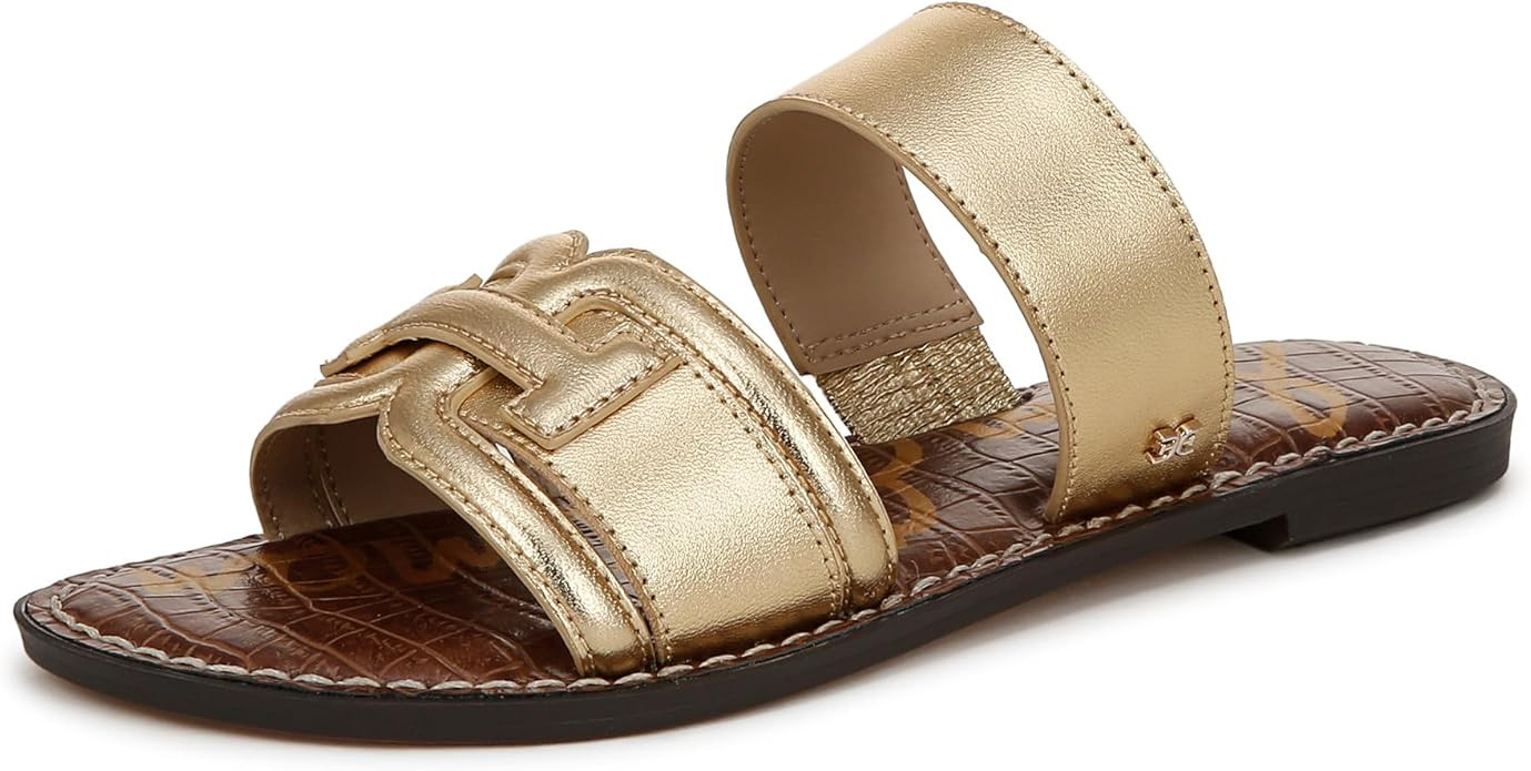 Sam Edelman Women's Gabi Flat Sandal | Amazon (US)