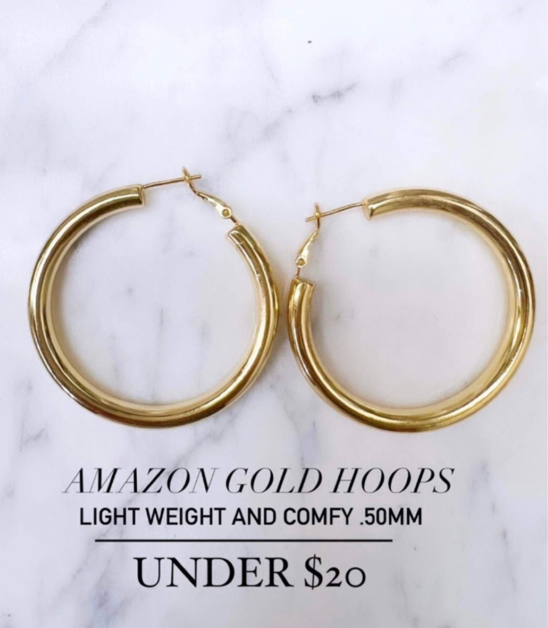 Amazon, Amazon style, good hoops, gold hoop earrings, chunky gold hoops, accessories, Amazon find, Mother’s Day gift, gift idea, I reach for these stylish hoop earrings often because not only are they stylish but the they are so lightweight I forget I’m wearing them. @amazon 

Follow me for more fashion finds, beauty faves, lifestyle, home decor, sales and more! So glad you’re here!! XO!!

#LTKSeasonal #LTKstyletip #LTKunder50