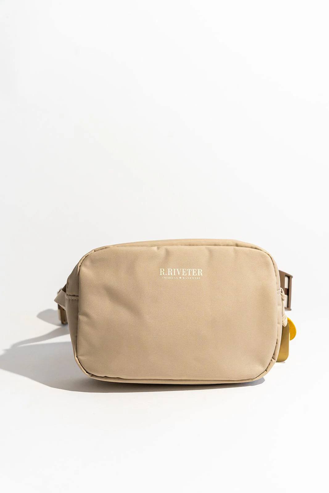 Augusta | Khaki Nylon + Neutral Stripe Webbing | R. Riveter