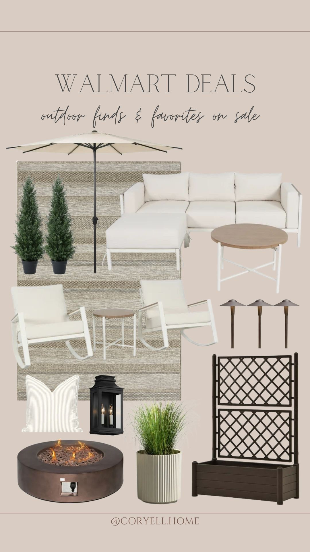 Walmart Deal Days are here! Save up to 40% off outdoor furniture, decor, accessories, and more! I love the feel of these pieces, and the prices are so amazing too! 

#LTKSeasonal #LTKHome #LTKSaleAlert
