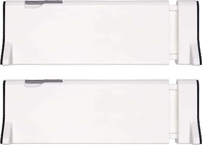 OXO Good Grips Expandable Dresser Drawer Divider - 2 Pack | Amazon (US)