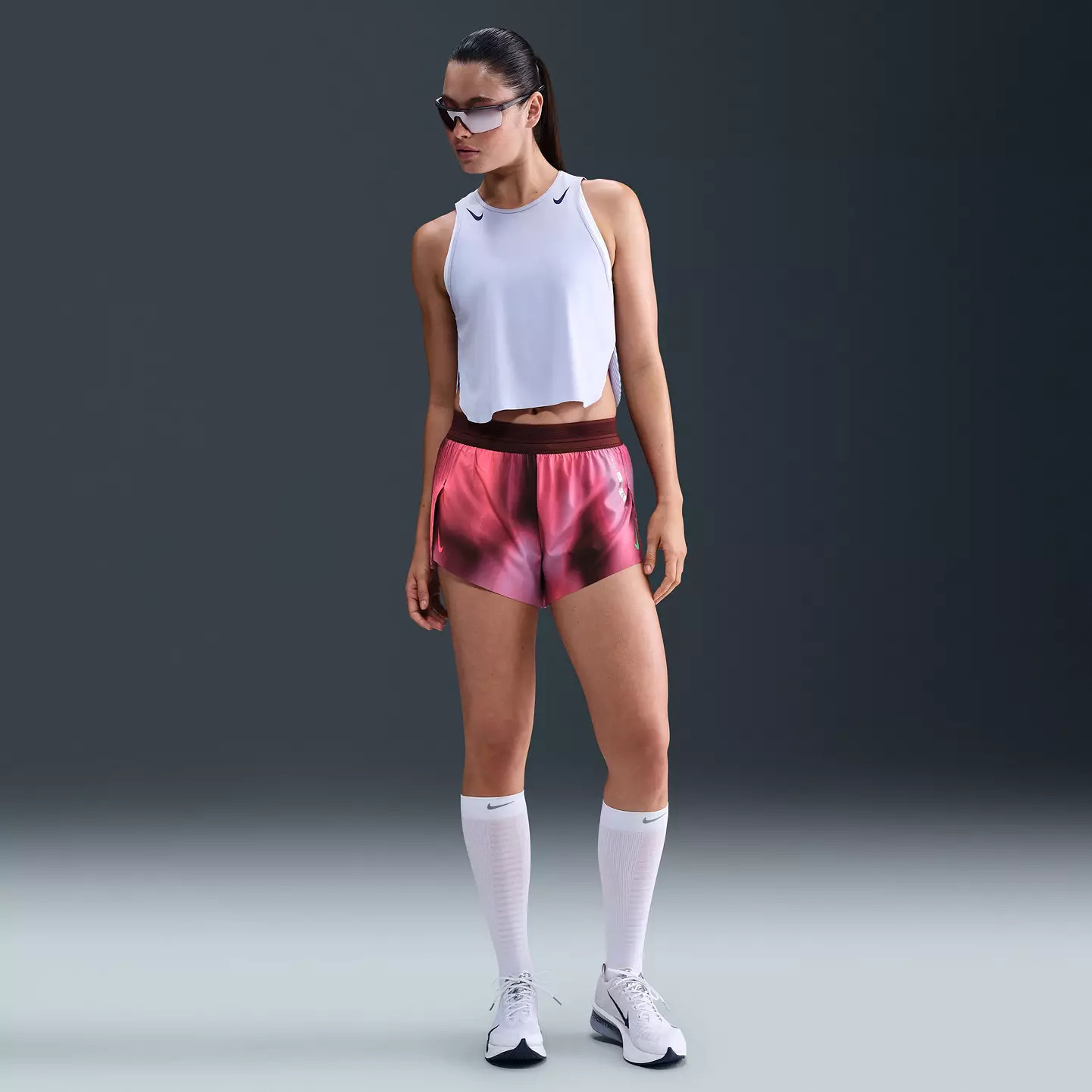 Nike Women's AeroSwift Faith Kipyegon Dri-FIT ADV Printed Running Shorts | DICK'S Sporting Goods